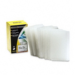 FEL52058 - Business Card Size Laminating Pouches 2-1/4 x 3-3/4