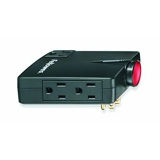 Fellowes 3-Outlet Wall Mount Travel Surge Protector (9904701)