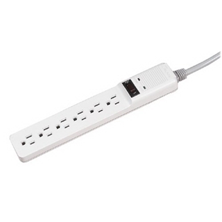 Fellowes 6 Outlet Surge Protector (99012)