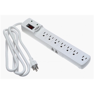 Fellowes 7 Outlet Surge Protector with Phone Protection (99014)