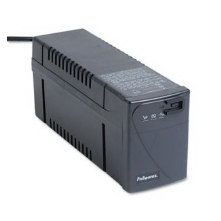Fellowes 99066 - Line Interactive w/AVR UPS Battery Backup System, Four-Outlet 500 Volt-Amps