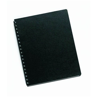 Fellowes Linen Presentation Covers - Oversize, Black, 50 Pack (5201201)
