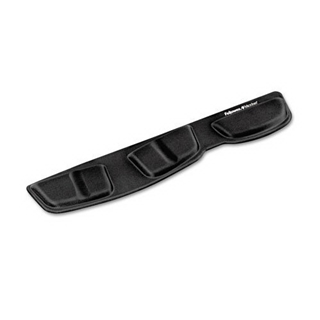 Fellowes Memory Foam Keyboard Palm Support, Black - Sold as 2 Packs of - 1 Total of 2 Each