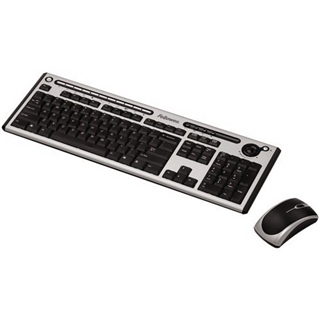 Fellowes Microban Slimline Cordless Keyboard/Mouse Combo (9893401)
