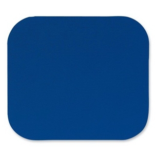 Fellowes Mouse Pad, 8"X9-1/4"X1/8", Blue