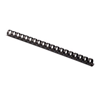 Fellowes Plastic Comb Bindings, 0.312 Inch, 40-Sheet Capacity, Black, 100 per Pack (52507)