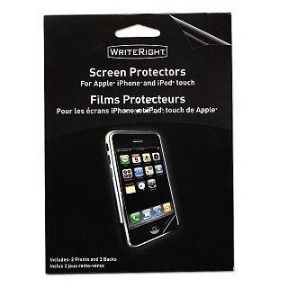 Fellowes WriteRight CRC92008 Apple iPhone & Apple iPod Touch Screen & Case Protectors 2-Pack