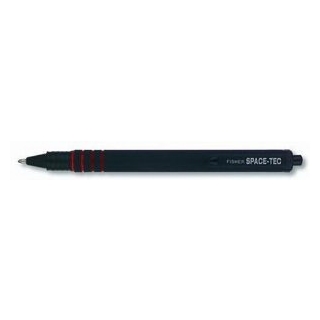 Fisher Space Pen ST Space-Tec Pen with Black Ink, Medium Point, Black Rubber Coated