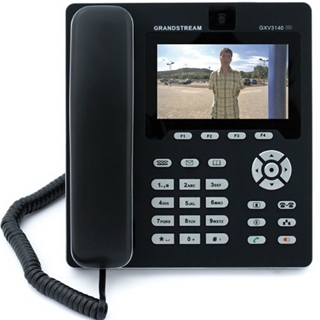 Grandstream GS-GXV3140 IP Multimedia Phone with 4.3-Inch Color LCD Display