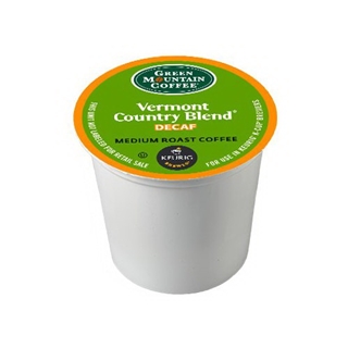 Green Mountain Coffee Vermont Country Blend Decaf, K-Cup for Keurig Brewers