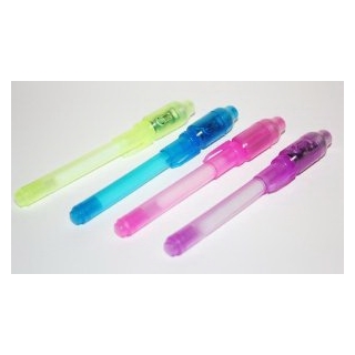 Invisible Ink Pen & Black Light - 4 Pack [Toy]
