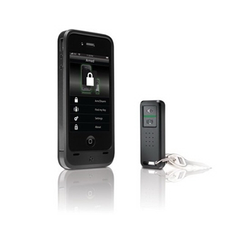 Kensington BungeeAir Power Wireless Security Tether and Battery for iPhone - Retail Packaging - Black
