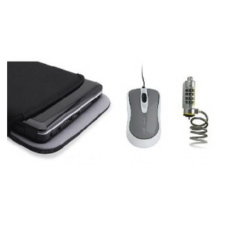 Kensington Essentials Kit for Netbooks with Mouse, Lock, and Protective Sleeve