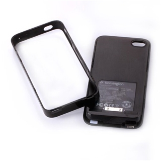 Kensington PowerGuard Battery Case for iPhone 4 - Black - Fits AT&T iPhone