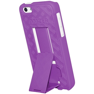 Amzer Snap On Hard Shell Case Cover with Kickstand for Apple iPhone 5C