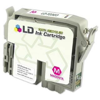 LD Remanufactured Replacement for Epson T032320 (T0323) Magenta Pigment Based Ink Cartridges for the Stylus C70 & C80
