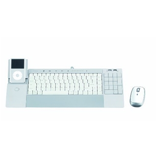 Lifeworks Technology iHome iConnect Media Keyboard and Wireless Laser Mouse