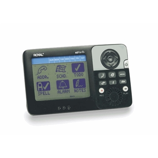 Royal Machines EZVue 8V Electronic Organizer PDA with 3MB Memory and 6-Line RoyalGlo Backlit Display