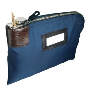 MMF Industries 7 Pin Locking Security Bag for Valuables and Night Deposit with Key Lock (233110808)