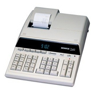 Monroe 7150 14 Digit - Desktop Print/Display (Office Machine / Calculators)
