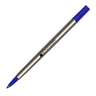 Monteverde Rollerball Refill to Fit Parker Rollerball Pens, Fine Point, Blue, 2 per Pack (P222BU)