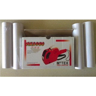 Motex Pricing Label Gun Mx-5500/ink Roll/10 Rolls Labels - Color May Vary