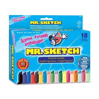 Mr. Sketch Scented Water Color markers, 18-Color Set(20071)
