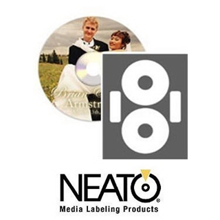 Neato - LaserGloss CD/DVD Labels - 100 Pack