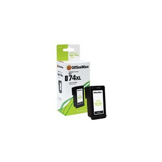 OfficeMax High Yield Black Ink Cartridge Compatible with HP 74XL (CB336WN)