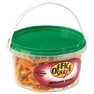 Office Snax OFX00052 All Tyme Favorite Nuts, Sesame Snax Mix, 13 oz Tub