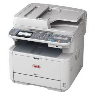 Okidata 62438701 Laser Fax Copier Printer Clear Scanner Net Dup 62438701