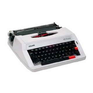 Olivetti MS25SP Model MS 25 Premier Plus Portable English/Spanish Manual Typewriter