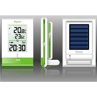 Oregon Scientific RMR331ES Solor Charging Radio Controlled Clock [Kitchen]