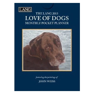 Perfect Timing - Lang 2013 Love Of Dogs Monthly Pocket Planner (1003113)