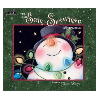 Perfect Timing - Lang 2013 Sam Snowman Wall Calendar (1001599)