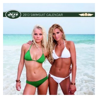 Perfect Timing - Turner 12 X 12 Inches 2013 New York Jets Cheerleaders Wall Calendar (8011335)