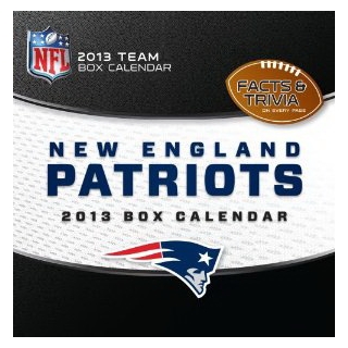 Perfect Timing - Turner 2013 New England Patriots Box Calendar (8051110)