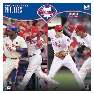 Philadelphia Phillies 12" x 12" 2013 Wall Calendar