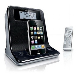 Philips DC320 Digital FM Dual-Alarm Clock Radio with iPod Dock