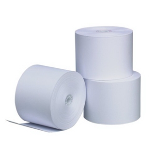 PM Company Perfection POS Black Image Thermal Rolls, 3.125 Inches x 119 Feet, White, 50 per Carton (05210)