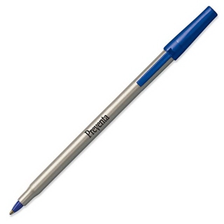PMC05099 Preventa Antimicrobial Stick Pens, Blue Ink
