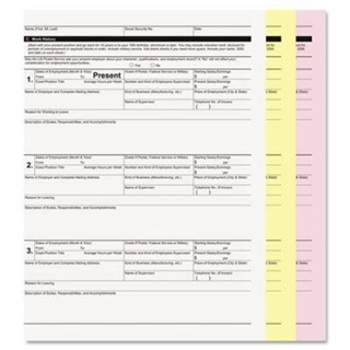 PMC59105 Digital Carbonless Paper, 8-1/2 x 11, Three-Part Rev White/Canary/Pink