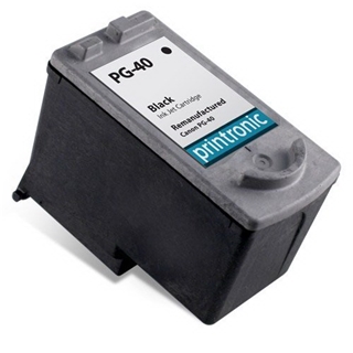 Printronic Remanufactured Ink Cartridge Replacement For Canon PG-40 (0615B002) Standard Capacity Black