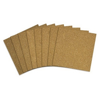 Quartet Cork Tiles, 12 x 12 Inches, Brown, 80/Pack (108)