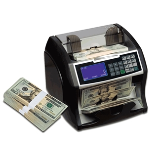 RBC4500 Electric Bill Counter with Value Counting and Counterfeit Detection BONUS Standalone Counterfeit Detector