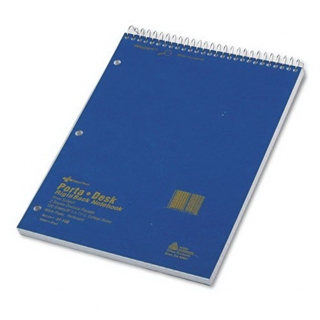 Rediform Porta-Desk Notebook, 8.5 x 11.5 Inches, 120 Sheets (31192)
