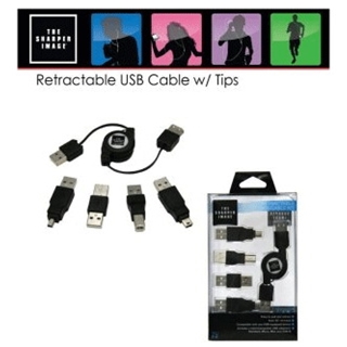 Retractable USB Cable  810287019387