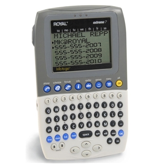 Royal Extreme 7 Electronic Organizer PDA with 2MB Memory