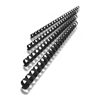 Royal Sovereign 1/2" Black Plastic Binding Comb 85 Sheet Capacity 100 Pack