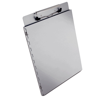 Saunders Recycled Aluminum Portfolio Clipboard with Privacy Cover, Letter Size, 8.5 x 12-Inches, 1 Clipboard (22017)